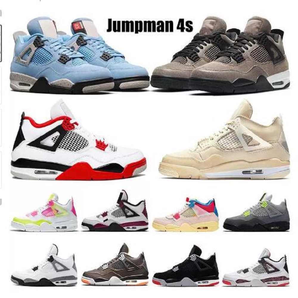 Jumpman 4 Basketball Shoes 4s Black Cat cream color Cactus Jack Men Womens Neon Court Purple Bred Mens Trainers Sports Sneaker Eur 36-47, Color 23
Jumpman 4 Basketball Shoes 4s Black Cat cream color Cactus Jack Men Womens Neon Court Purple Bred Mens Trainers Sports Sneaker Eur 36-47, Color 23
