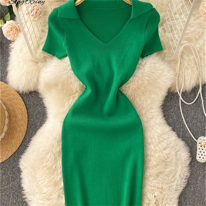 SINGREINY Women Summer Knit Dress V Neck Streetwear Slim Midi Short Sundress Ladies Casual Elastic Waist Sexy Bodycon 220613, Dark blue
SINGREINY Women Summer Knit Dress V Neck Streetwear Slim Midi Short Sundress Ladies Casual Elastic Waist Sexy Bodycon 220613, Dark blue