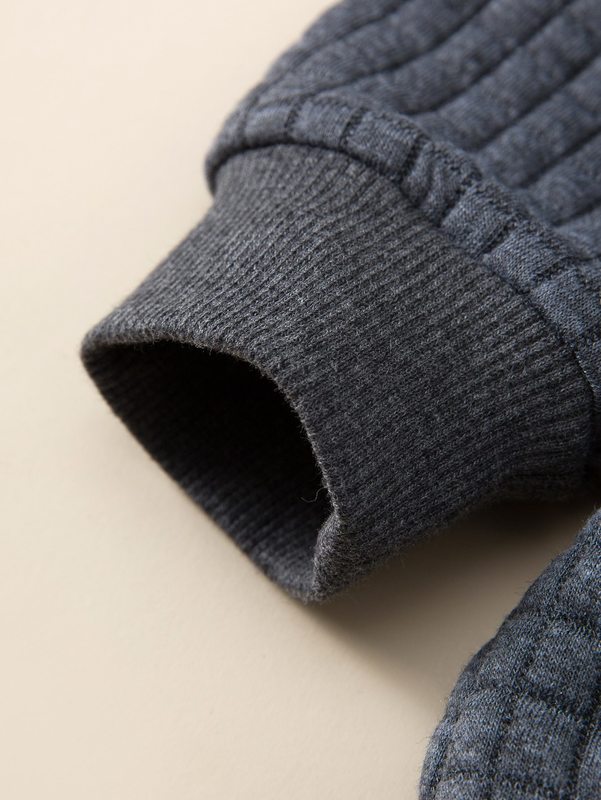 Baby Patch Detail Textured Sweatshirt SHE