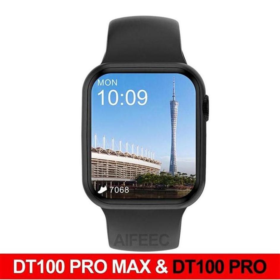 Original DT100 PRO MAX Smartwatch iwo Series 7 Bluetooth Call Wireless Charger Smart Watch Men Women Fitness Tracker PK HW22 W3724326m
Original DT100 PRO MAX Smartwatch iwo Series 7 Bluetooth Call Wireless Charger Smart Watch Men Women Fitness Tracker PK HW22 W3724326m