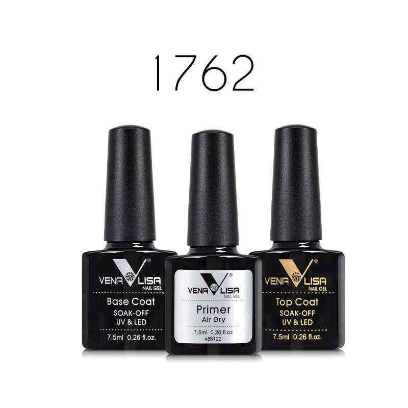 NXY Nail Gel 3pcs Set Primer Base Coat Topcoat Polish Soak Off Led Uv Lacquer Nowipe Shiny Manicure 0328
