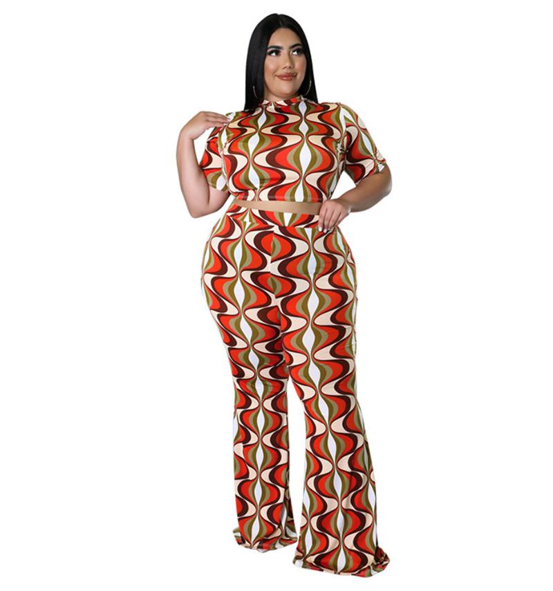 Plus Size Dresses Women Clothing 2 Piece Outfits Pants Sets Crop Top Wide Leg Summer Matching Suit Wholesale DropPlus, Green
Plus Size Dresses Women Clothing 2 Piece Outfits Pants Sets Crop Top Wide Leg Summer Matching Suit Wholesale DropPlus, Green