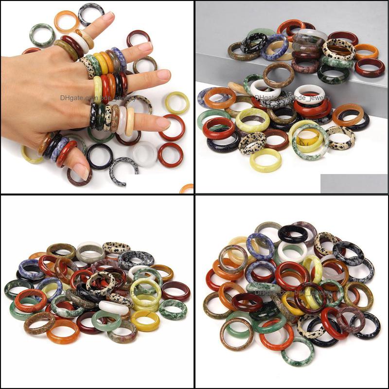 Solitaire Ring Rings Jewelry Width 4-6Mm Natural Stone Opal Turquoises Black Onyx Tiger Eye Sodalite Malachite Gift Finge Dheao
Solitaire Ring Rings Jewelry Width 4-6Mm Natural Stone Opal Turquoises Black Onyx Tiger Eye Sodalite Malachite Gift Finge Dheao