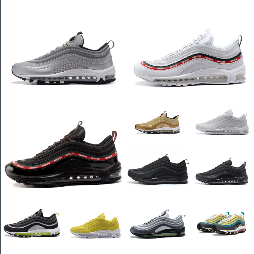 Retro mens air zoom max 97 running shoes 97s Triple Black Pure White Silver Cool Grey Gold Yellow James lebron xix sneakers tennis with box, Yellow white
Retro mens air zoom max 97 running shoes 97s Triple Black Pure White Silver Cool Grey Gold Yellow James lebron xix sneakers tennis with box, Yellow white