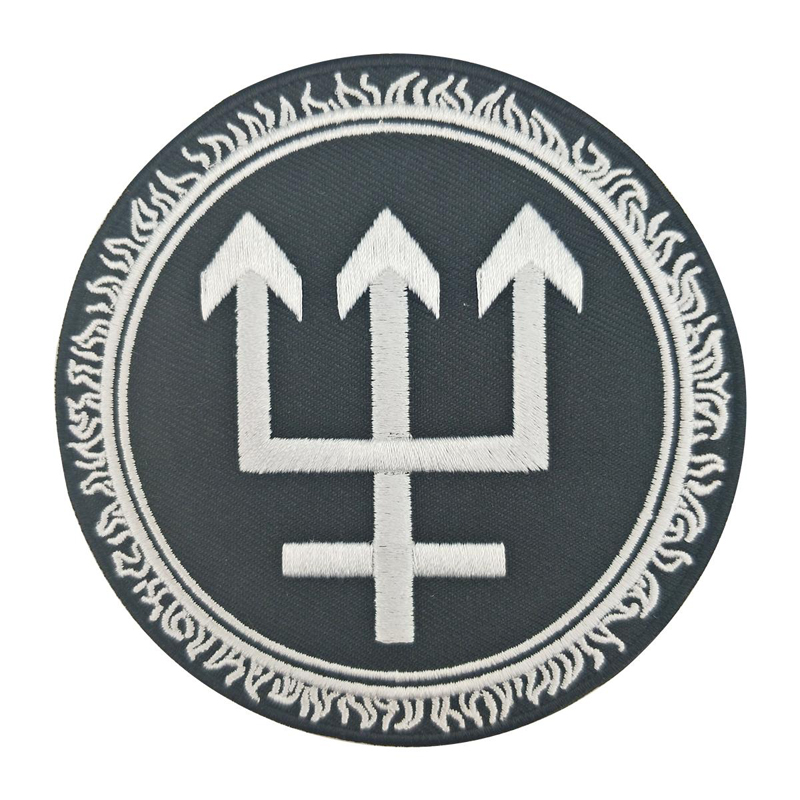 Fashion Trident Sewing Notions Embroidery Patches Iron On For Clothing Biker Jacket Shirts Custom Patch
Fashion Trident Sewing Notions Embroidery Patches Iron On For Clothing Biker Jacket Shirts Custom Patch