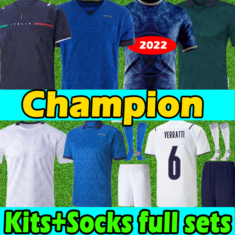 2021 Italia soccer Jerseys kids kit+socks full sets BARELLA SENSI Fans player version champion 21/22 European Cup Renaissance BERNARDESCHI men shirt, 2021 home patch
2021 Italia soccer Jerseys kids kit+socks full sets BARELLA SENSI Fans player version champion 21/22 European Cup Renaissance BERNARDESCHI men shirt, 2021 home patch