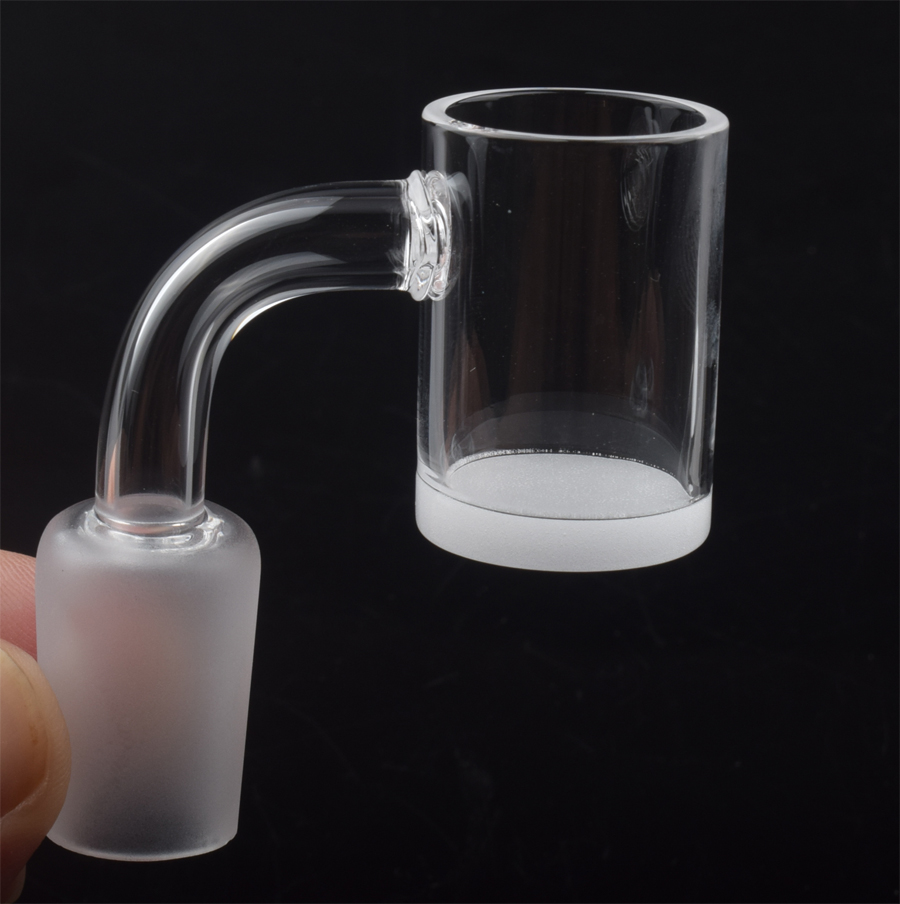 Female Male 10mm 14mm 18mm Quartz Banger Smoking 4mm Thick Opaque Bottom 45 90 Degrees 25mm OD Domeless Nail for Oil Rigs Glass Bong Adapter
Female Male 10mm 14mm 18mm Quartz Banger Smoking 4mm Thick Opaque Bottom 45 90 Degrees 25mm OD Domeless Nail for Oil Rigs Glass Bong Adapter