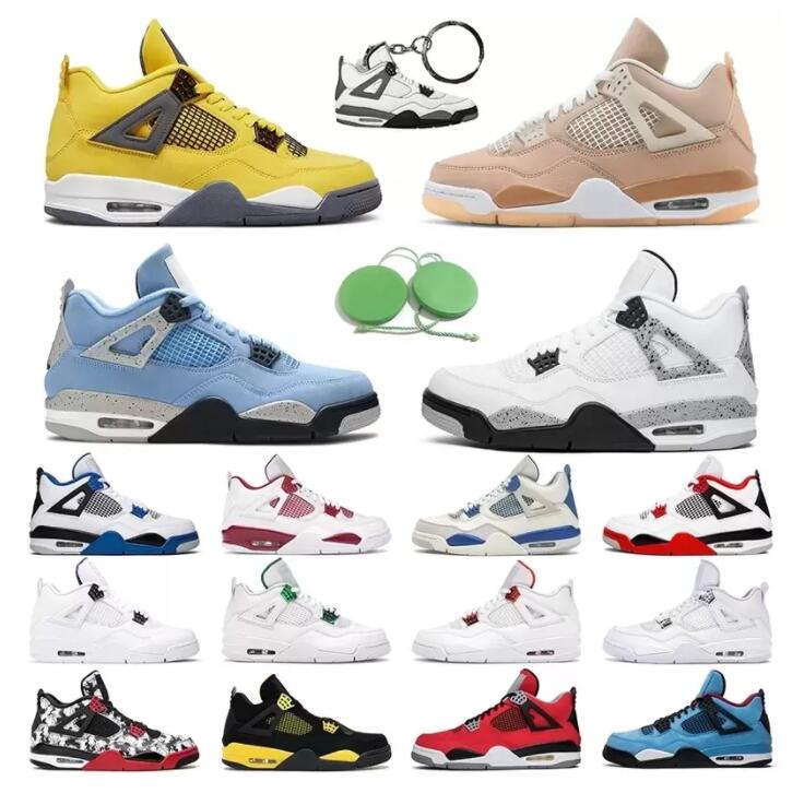 Baksetball Shoes 4 Jumpman 4s Sneakers for Women Sports Shoes Men Red Thunder Sail Black Cat Infrared University Blue White Oreo Motorsports, 41
Baksetball Shoes 4 Jumpman 4s Sneakers for Women Sports Shoes Men Red Thunder Sail Black Cat Infrared University Blue White Oreo Motorsports, 41