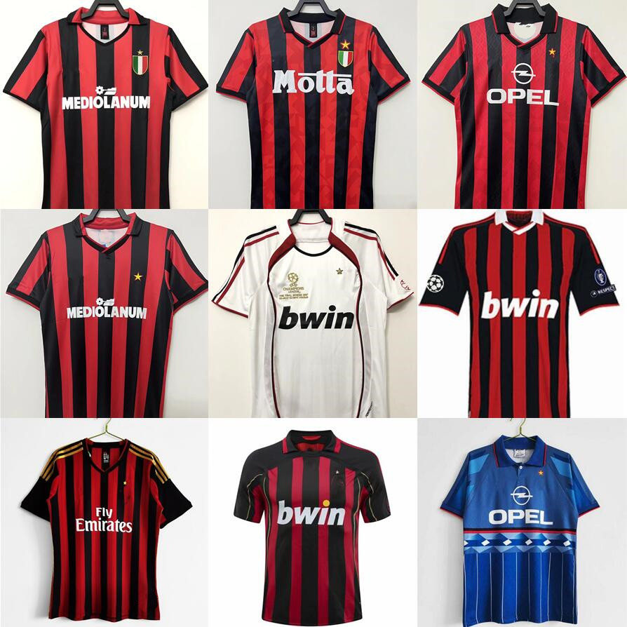 90 91 Retro shirts 95 96 97 Gullit SOCCER JERSEY home and away 01 02 03 Maldini Van Basten football KAKA Inzaghi 06 07 milan 2009 PIRLO SHEVCHENKO BAGGIO Ac Milans, Blue
90 91 Retro shirts 95 96 97 Gullit SOCCER JERSEY home and away 01 02 03 Maldini Van Basten football KAKA Inzaghi 06 07 milan 2009 PIRLO SHEVCHENKO BAGGIO Ac Milans, Blue