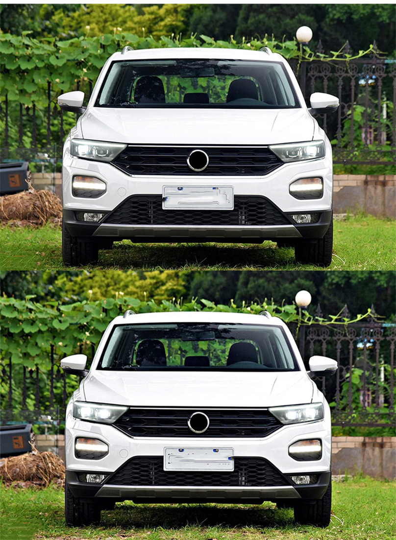 Full LED Lights For VW T-ROC Car Headlight Assembly 20 18-2021 Headlights TROC LED Stream Turn Signal Daily Light