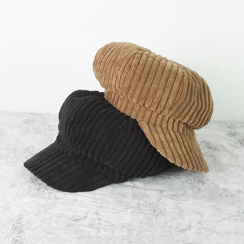 Berets Sboy Caps Women Solid Plain Striped Corduroy Octagonal Cap Baker Wide Thick Gatsby Hat Female Hats Painter Tour CapBerets, Black
Berets Sboy Caps Women Solid Plain Striped Corduroy Octagonal Cap Baker Wide Thick Gatsby Hat Female Hats Painter Tour CapBerets, Black