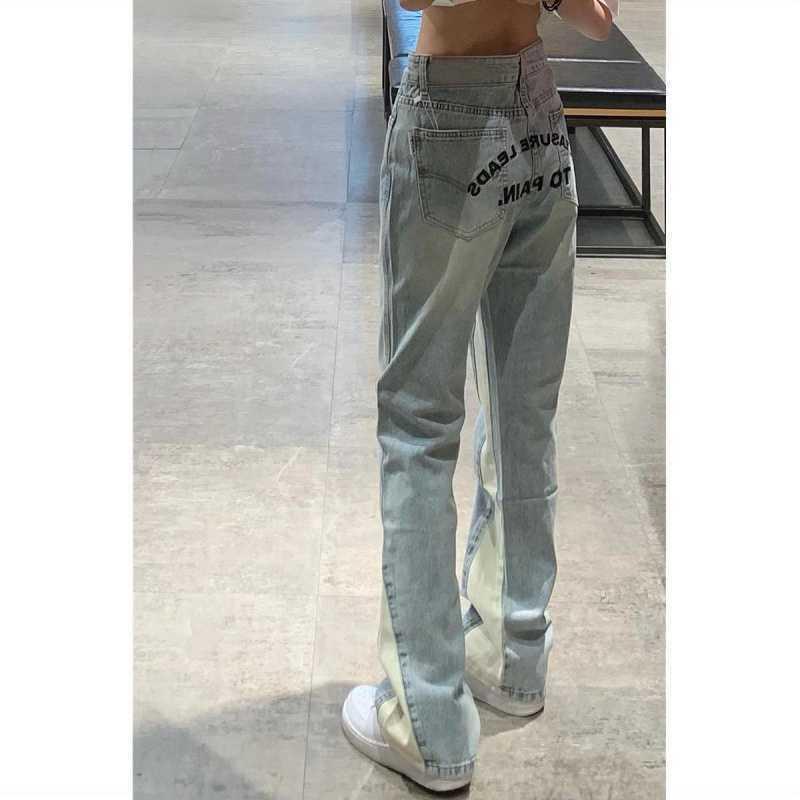 Women's Plus Size Pants American Spice Girl Stitched Jeans High Street Letters Large Waist Straight Tube Thin Micro Horn Long Fat MmWomen's
Women's Plus Size Pants American Spice Girl Stitched Jeans High Street Letters Large Waist Straight Tube Thin Micro Horn Long Fat MmWomen's