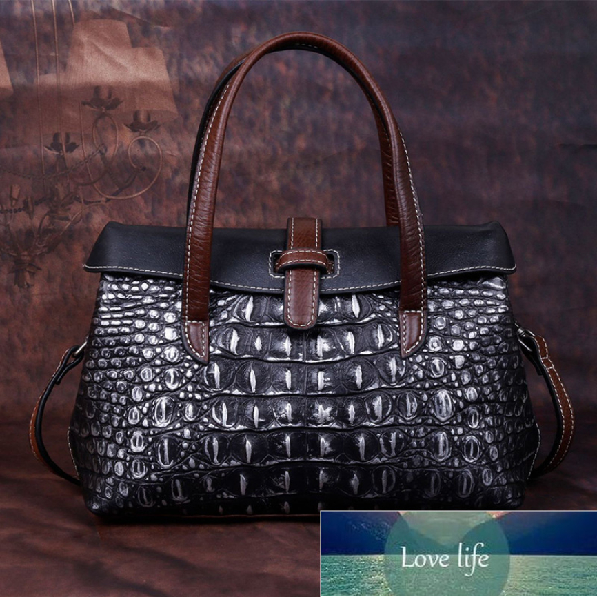 Retro Shoulder Messenger Evening Bag New Women's First Layer Textured Genuine Cowhide Embossed Crocodile Pattern Handbag, As pic
Retro Shoulder Messenger Evening Bag New Women's First Layer Textured Genuine Cowhide Embossed Crocodile Pattern Handbag, As pic