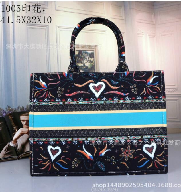2022 Fashion Women Large Shopping Bags Canvas embroidered Female shoulder bag backpack High-quality storage Designer Handbag luxurious Woman Totes bags DH1005, Multi
2022 Fashion Women Large Shopping Bags Canvas embroidered Female shoulder bag backpack High-quality storage Designer Handbag luxurious Woman Totes bags DH1005, Multi