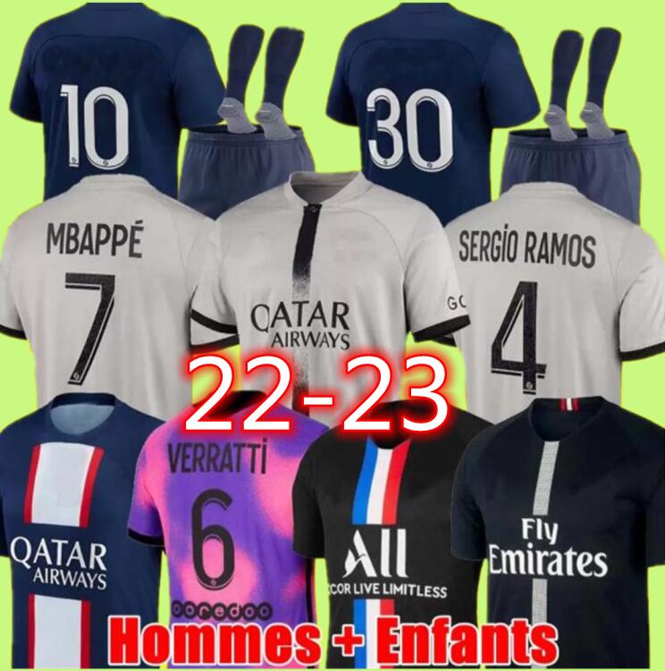 maillot de foot 22 23 PsGs soccer jersey HAKIMI 2022 2023 MBAPPE shirt men kids hommes enfants VERRATTI MARQUINHOS KIMPEMBE fourth sergio RAMOS Donnarumma, 22/23 adult away ligue 1
maillot de foot 22 23 PsGs soccer jersey HAKIMI 2022 2023 MBAPPE shirt men kids hommes enfants VERRATTI MARQUINHOS KIMPEMBE fourth sergio RAMOS Donnarumma, 22/23 adult away ligue 1
