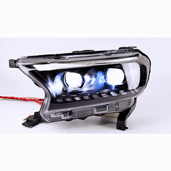 All LED Light For Ford Ranger LED Headlight 16-20 Everest T7 Car Parts Headlights Turn Signal High Beam Daily Lights
