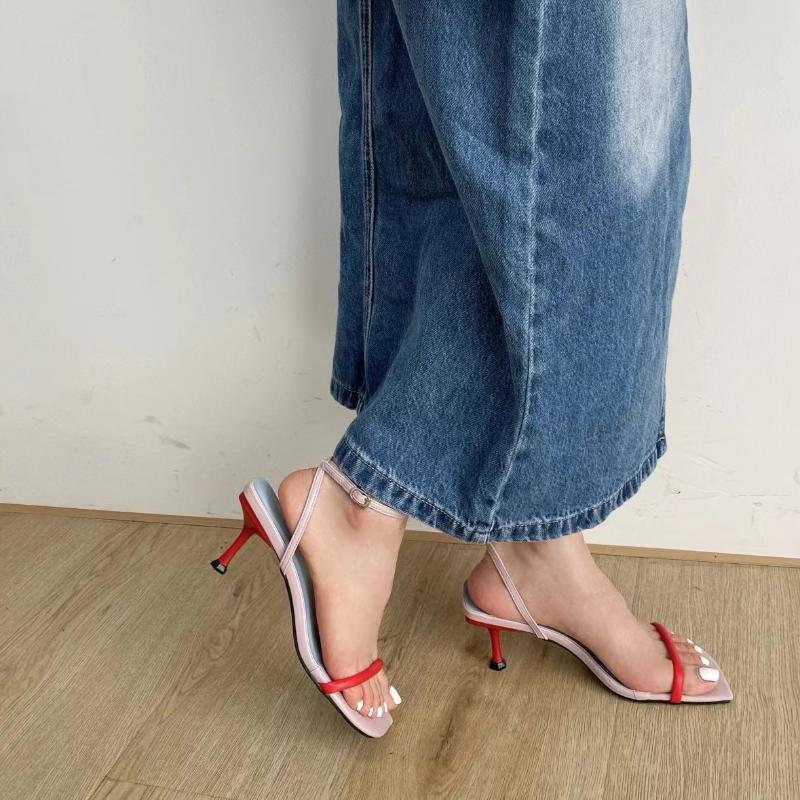 Sandals Arrivals Women Open Toe Narrow Band Thin High Heels Ankle Strap Green Red Elegant Summer Wedding Dress SandalsSandals
Sandals Arrivals Women Open Toe Narrow Band Thin High Heels Ankle Strap Green Red Elegant Summer Wedding Dress SandalsSandals