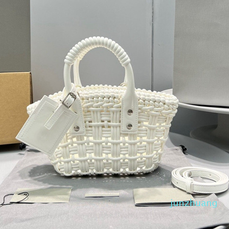 Designer -beach bag womens basket tote handbags fashion designer bags high quality weave small shopping purse cutout tote bag shoulder c, Red white splice
Designer -beach bag womens basket tote handbags fashion designer bags high quality weave small shopping purse cutout tote bag shoulder c, Red white splice