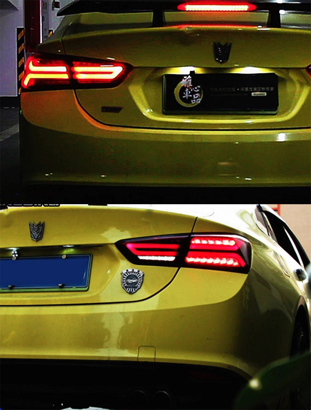 Car Styling Tail Lights Accessories For Malibu XL LED Light 20 16-20 19 Chevrolet Rear DRL Brake Reversing LED Turn Signal Lamp