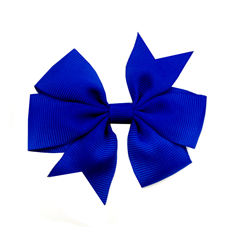 Baby Girls Bowknot Hair Pins 3 Inches Grosgrain Ribbon Bows Alligator Clips Childrens Hair Accessories Kids Boutique Bow Barrette Horquillas Para El P