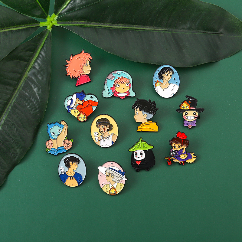 Ghibl Studio Enamel Pins Characters Anime Brooches for Fans Wholesale Price Badge Backpack Jewelry Accessories For Women Men, Mixed colors
Ghibl Studio Enamel Pins Characters Anime Brooches for Fans Wholesale Price Badge Backpack Jewelry Accessories For Women Men, Mixed colors