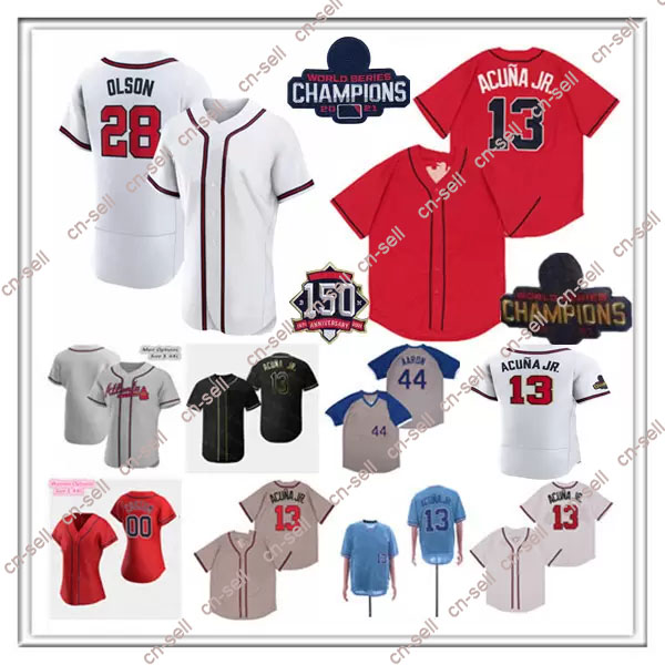 Atlanta Baseball Matt Olson Jersey Austin Riley Eddie Rosario Ronald Acuna Jr Dansby Swanson Ozzie Albies Alex Dickerson Hank Aaron Will Smith Orlando Arcia Men, Men coolbase navy
Atlanta Baseball Matt Olson Jersey Austin Riley Eddie Rosario Ronald Acuna Jr Dansby Swanson Ozzie Albies Alex Dickerson Hank Aaron Will Smith Orlando Arcia Men, Men coolbase navy