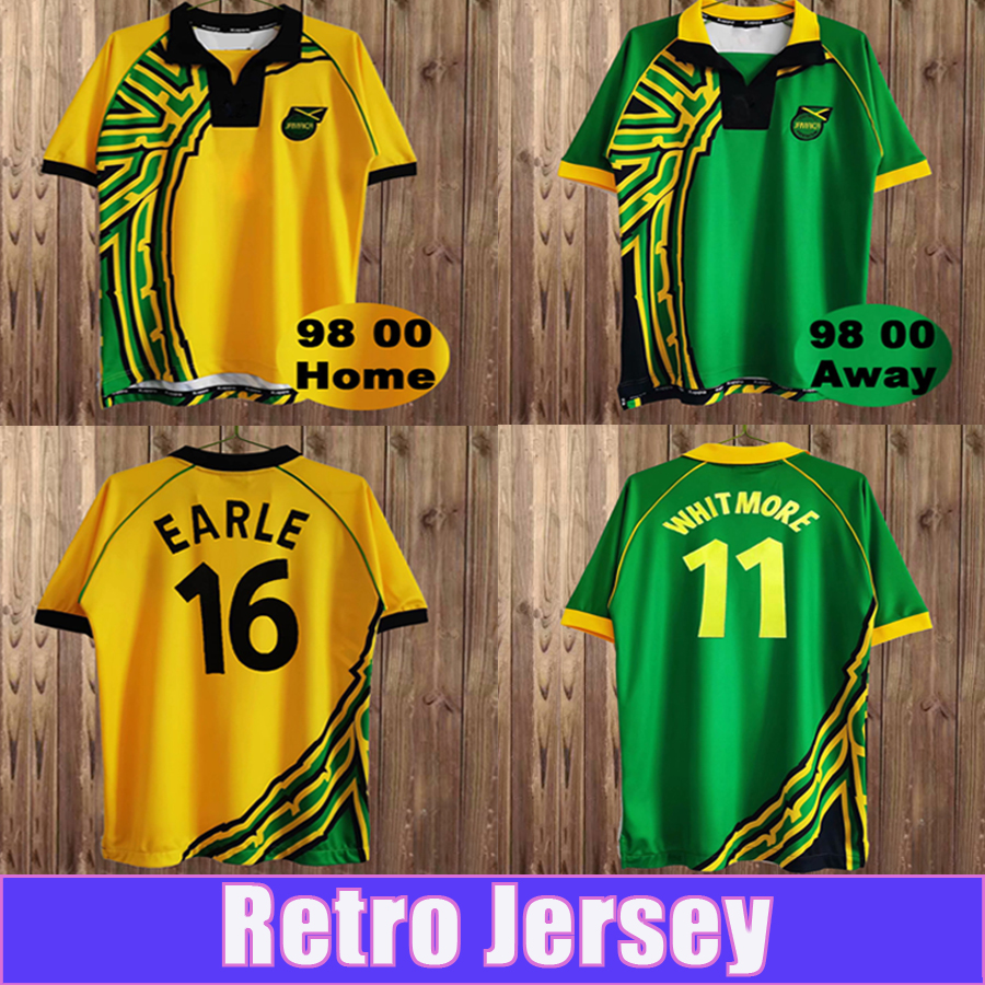 1998 2000 Jamaica Retro Soccer Jersey GARDNER WHITMORE EARLE DODY SINCLAIR0 Home Yellow Away Green Football Shirts Short Sleeve Uniforms, Fg7150 1998 2000 home
1998 2000 Jamaica Retro Soccer Jersey GARDNER WHITMORE EARLE DODY SINCLAIR0 Home Yellow Away Green Football Shirts Short Sleeve Uniforms, Fg7150 1998 2000 home