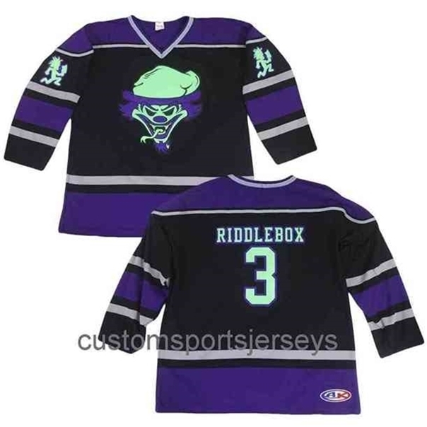 C26 Nik1 Insane Clown Posse MEN'S Hockey Jersey Embroidery Stitched Customize any number and name, Black
C26 Nik1 Insane Clown Posse MEN'S Hockey Jersey Embroidery Stitched Customize any number and name, Black