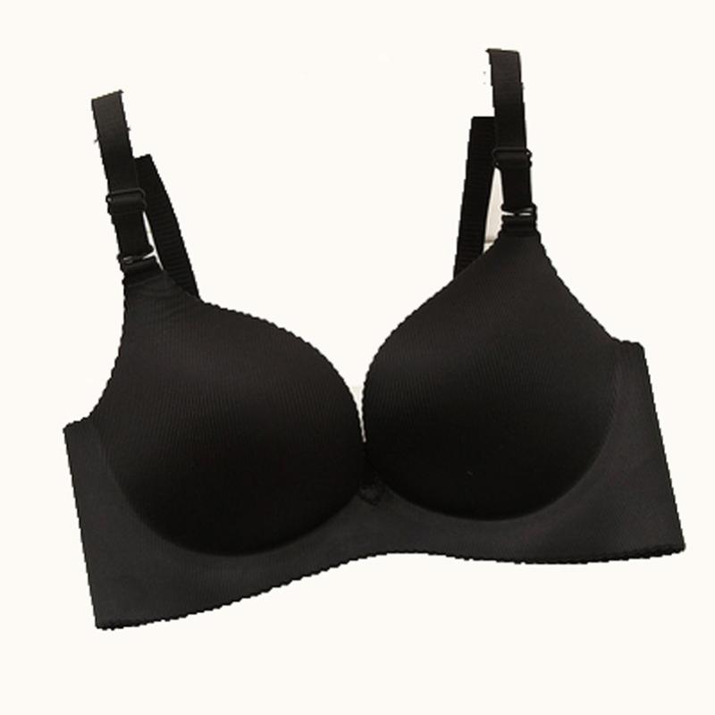 Bras Deep U Chest 3/4 Cup Seamless Bra Print Big Size Double Push Up Women T Shirt Sexy Gather Breast Smooth Lady 32-38
Bras Deep U Chest 3/4 Cup Seamless Bra Print Big Size Double Push Up Women T Shirt Sexy Gather Breast Smooth Lady 32-38