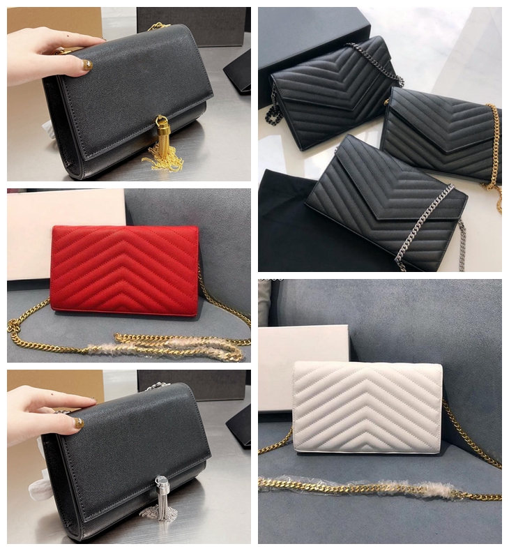 Leather shoulder bags kate chain purse fashion clutch lady cowhide handbags presbyopic card holder purse messenger women cross body bag, Dust bag
Leather shoulder bags kate chain purse fashion clutch lady cowhide handbags presbyopic card holder purse messenger women cross body bag, Dust bag