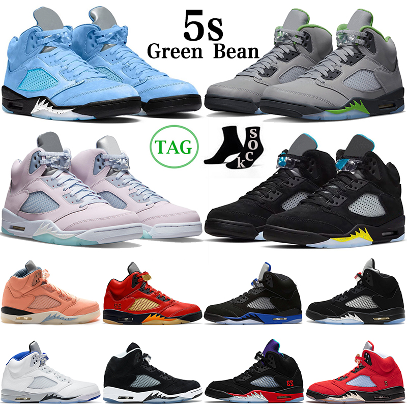 5s Mens Womens Basketball Shoes 5 Green Bean Racer Blue UNC Oreo Black Metallic Aqua Mars For Her Men Women Outdoor Sports Trainers Sneakers Size 5.5-13, 5s trophy room - ice blue
5s Mens Womens Basketball Shoes 5 Green Bean Racer Blue UNC Oreo Black Metallic Aqua Mars For Her Men Women Outdoor Sports Trainers Sneakers Size 5.5-13, 5s trophy room - ice blue
