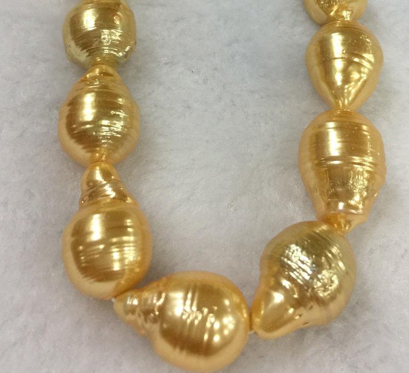 Pendant Necklaces SOUTH SEA Yellow BAROQUE PEARL NECKLACE 18''>>>Pendant PendantPendant
Pendant Necklaces SOUTH SEA Yellow BAROQUE PEARL NECKLACE 18''>>>Pendant PendantPendant