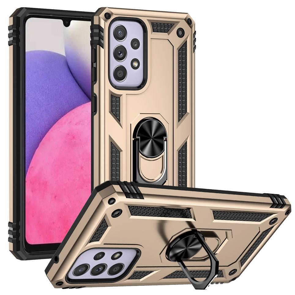 Shockproof Phone Cases For Samsung Galaxy A73 A53 A43 A33 A23 A13 5G 4G A03 Core Hybrid Ring Stand Holder Protective Cover269H, Black
Shockproof Phone Cases For Samsung Galaxy A73 A53 A43 A33 A23 A13 5G 4G A03 Core Hybrid Ring Stand Holder Protective Cover269H, Black