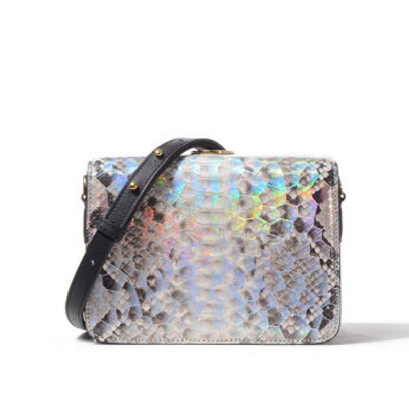 Evening Bags PUGETE Inclined Shoulder Bag Female Python Skin Little Bread Single Women Flap, A1
Evening Bags PUGETE Inclined Shoulder Bag Female Python Skin Little Bread Single Women Flap, A1