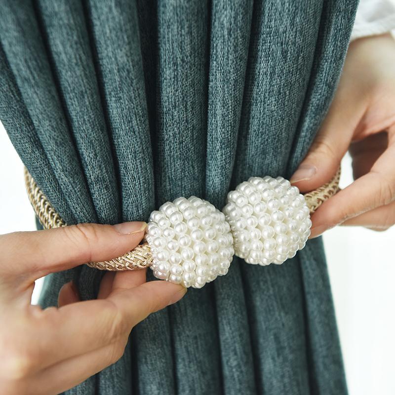 Other Home Decor 1x Pearl Magnetic Curtain Clip Holders Tieback Buckle Clips Hanging Ball Tie Back Accessories
Other Home Decor 1x Pearl Magnetic Curtain Clip Holders Tieback Buckle Clips Hanging Ball Tie Back Accessories