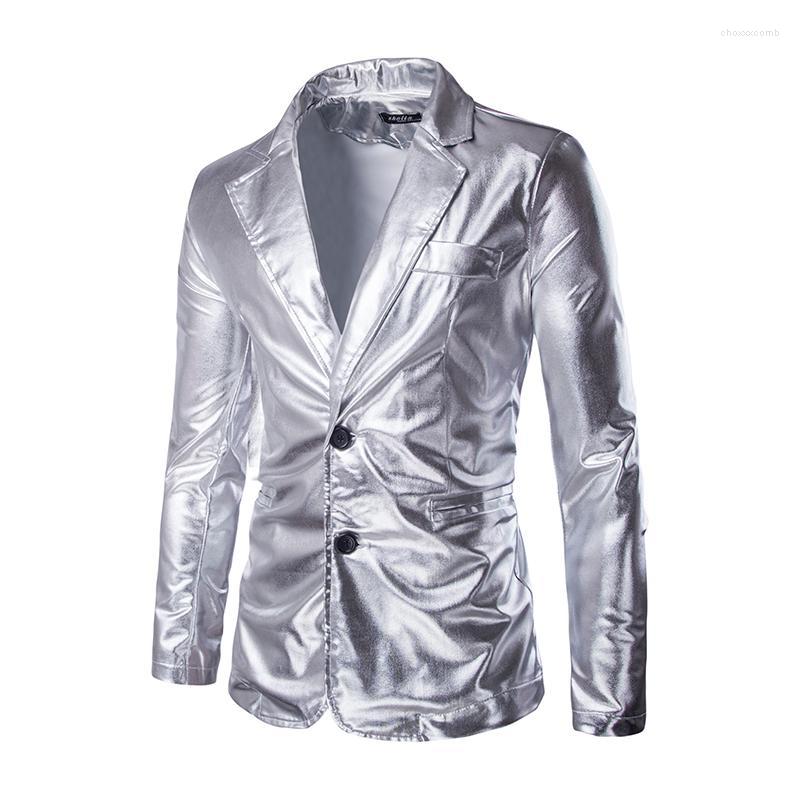 Wholesale- Fashion Personality Stage Performances Men Jackets Blazers Dress Suits Silver Gold Black Slim Waterproof Coats Maillot Homme, X60 gold
Wholesale- Fashion Personality Stage Performances Men Jackets Blazers Dress Suits Silver Gold Black Slim Waterproof Coats Maillot Homme, X60 gold