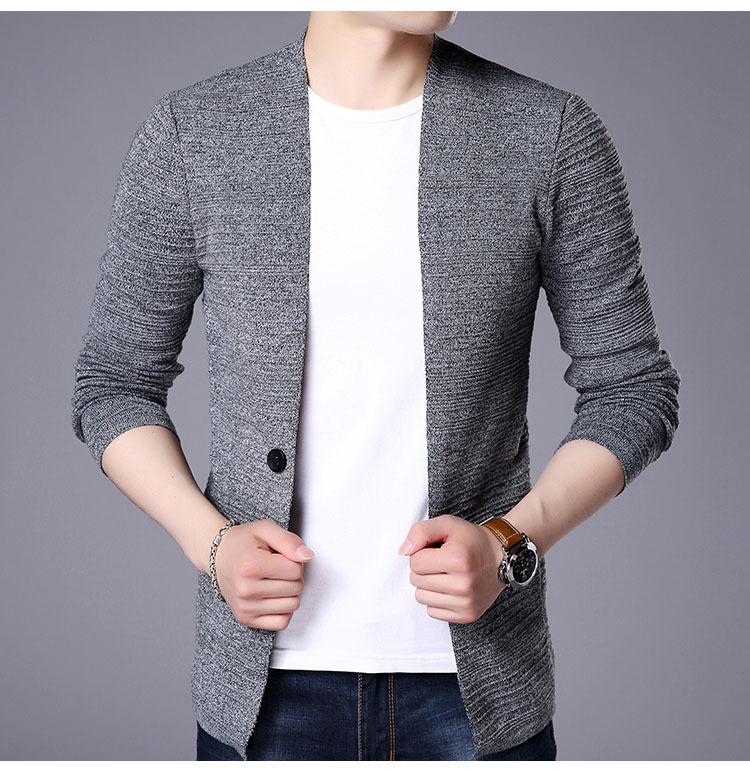 Men' Sweaters 2022 Brand Qiu Dong Men' Jackets Leisure Pure Wool Knit Overcoat For Male Long-sleeve Cardigan Sweater CoatMen, Black
Men' Sweaters 2022 Brand Qiu Dong Men' Jackets Leisure Pure Wool Knit Overcoat For Male Long-sleeve Cardigan Sweater CoatMen, Black