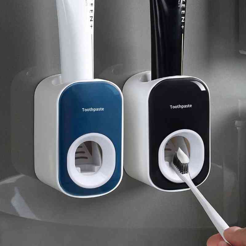 Toothbrush Automatic Toothpaste Squeezer Wall-mounted Rack Creative Bathroom Dispenser Holder for Child 0511