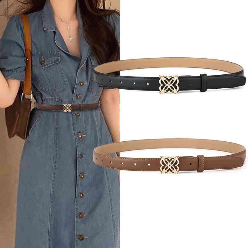 Leather Thin Belt Women's Simple and Versatile Knot with Skirt Sweater Shirt Coat Waist Closing Decorative, Black
Leather Thin Belt Women's Simple and Versatile Knot with Skirt Sweater Shirt Coat Waist Closing Decorative, Black