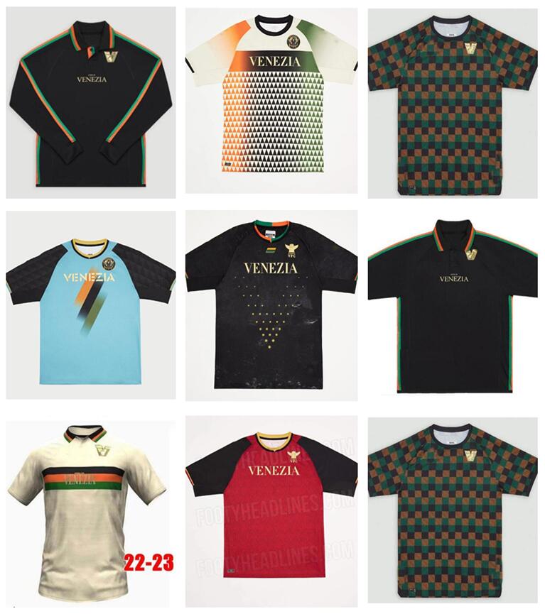 Venezia Football Jerseys #20 NANI 21 22 23 #10 ARAMU #9 ARAMU Venice Home Black Soccer Jersey #27 BUSIO #7 MAZZOCCHI Away White Shirt 2022 2023 3rd Uniforms 4th Long sleeve
Venezia Football Jerseys #20 NANI 21 22 23 #10 ARAMU #9 ARAMU Venice Home Black Soccer Jersey #27 BUSIO #7 MAZZOCCHI Away White Shirt 2022 2023 3rd Uniforms 4th Long sleeve