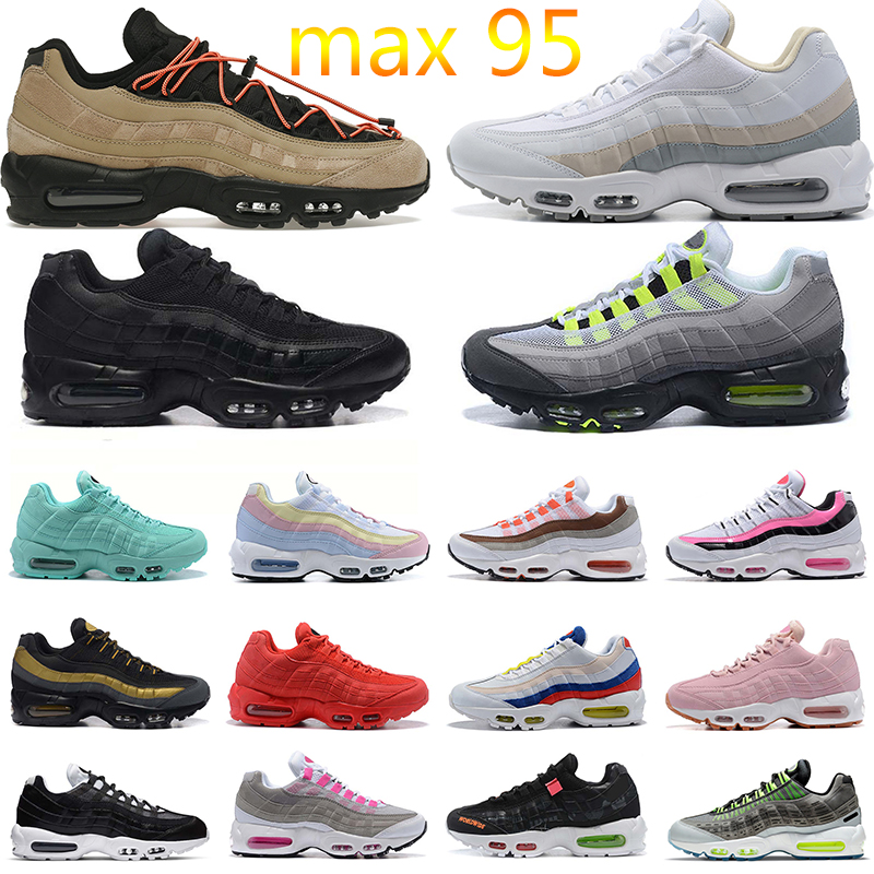 95 running shoes for men women 95s triple black white OG Neon Speed-Lacing Cork Mens air Trainers Sports Sneakers Outdoor
95 running shoes for men women 95s triple black white OG Neon Speed-Lacing Cork Mens air Trainers Sports Sneakers Outdoor
