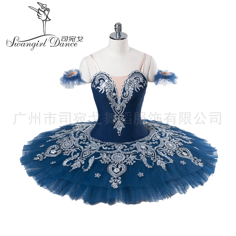 Dark Blue White Girls Professional Ballet Tutu Child Doll Paquita Variation Peformance Classical Platter Stage Ballet Tutu Costume BT9082B
Dark Blue White Girls Professional Ballet Tutu Child Doll Paquita Variation Peformance Classical Platter Stage Ballet Tutu Costume BT9082B
