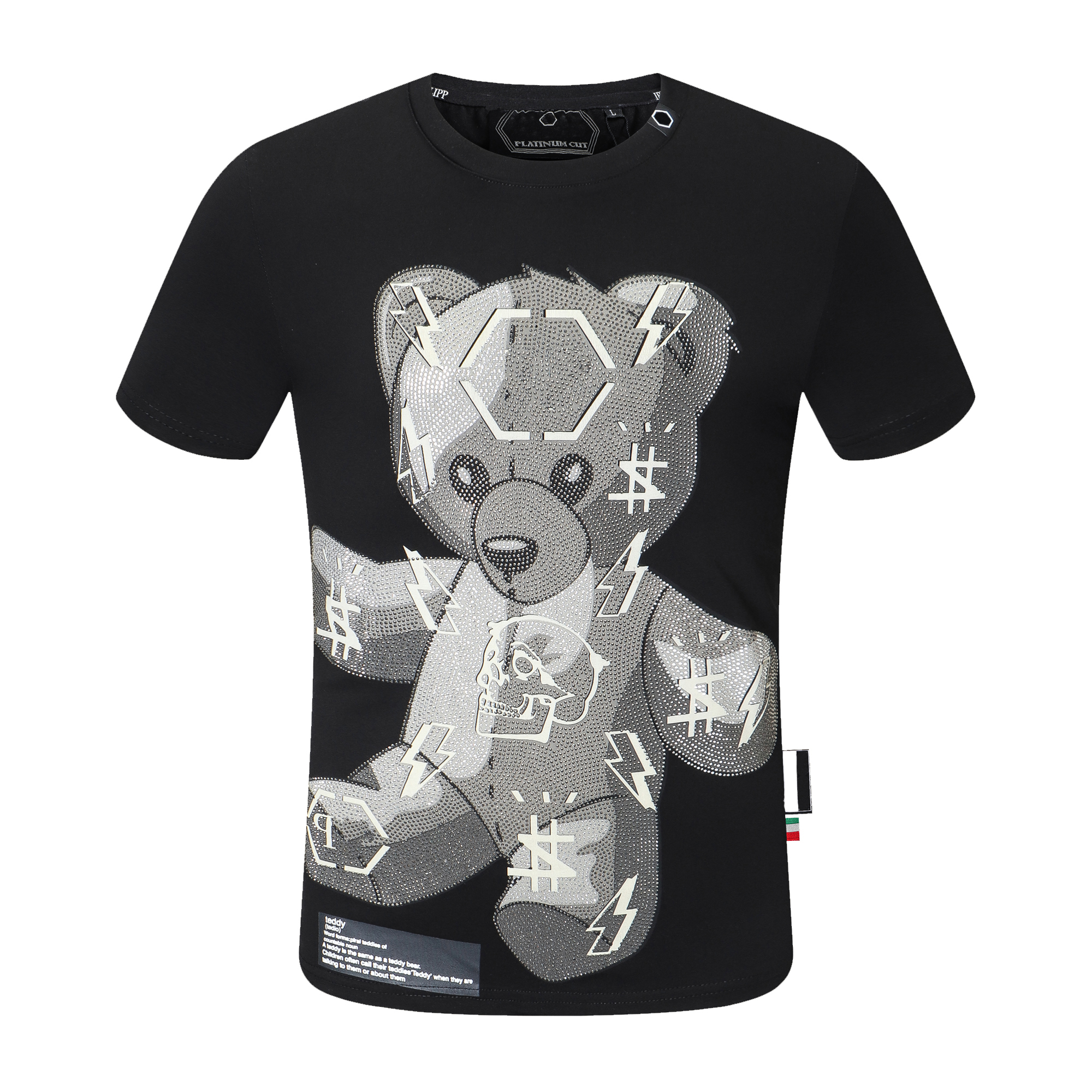 Men's T-Shirts New PP Top Short Sleeve T-shirt Pure Cotton Round Neck Breathable Men's Clothes Slim Fit Trendy Brand High Quality Diamond, 11
Men's T-Shirts New PP Top Short Sleeve T-shirt Pure Cotton Round Neck Breathable Men's Clothes Slim Fit Trendy Brand High Quality Diamond, 11