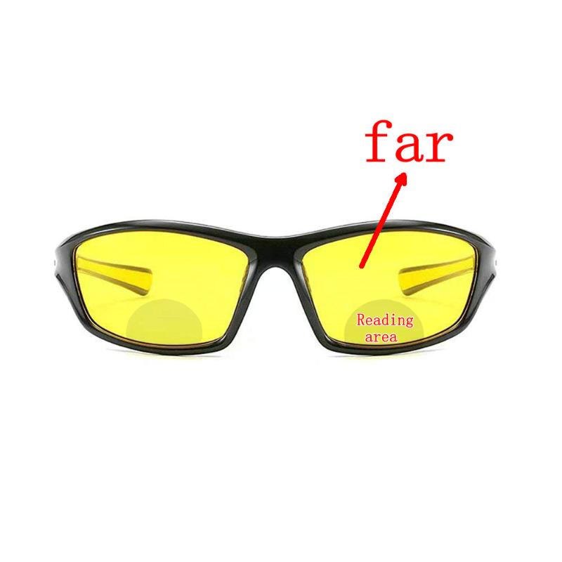 Sunglasses Anti-glare Night Vision Bifocal Reading Sun Glasses Women Men Yellow Lens Presbyopia Sports Diopter 1.0 NXSunglasses
Sunglasses Anti-glare Night Vision Bifocal Reading Sun Glasses Women Men Yellow Lens Presbyopia Sports Diopter 1.0 NXSunglasses