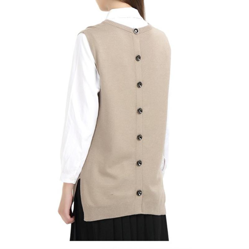 Women' Sweaters Spring And Autumn 2022 Korean Version Of Round Neck Pullover Wool Sweater Vest Waistcoat Large Size Sleeveless Women, Gray
Women' Sweaters Spring And Autumn 2022 Korean Version Of Round Neck Pullover Wool Sweater Vest Waistcoat Large Size Sleeveless Women, Gray