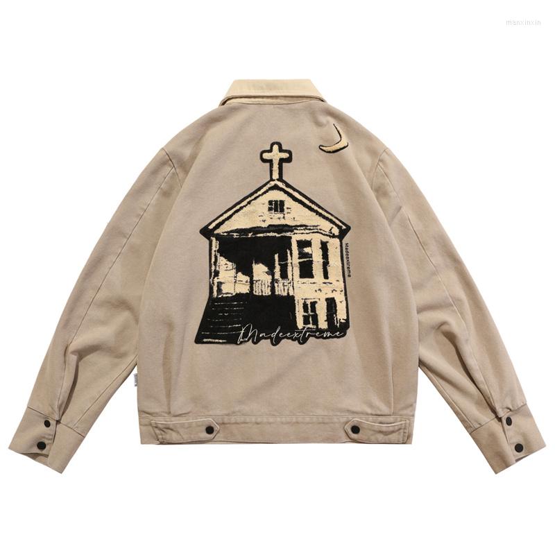 Men's Jackets Hip Hop Oversized Streetwear Jacket Letter House Embroidery Vintage Bomber 2022 Winter Harajuku Varsity College Men CoatMen's, Black
Men's Jackets Hip Hop Oversized Streetwear Jacket Letter House Embroidery Vintage Bomber 2022 Winter Harajuku Varsity College Men CoatMen's, Black