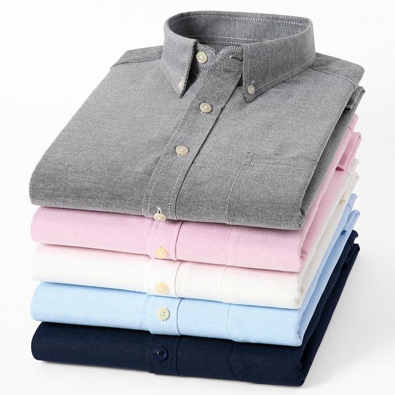 Design Men Clothing Long Sleeve Oxford Fabric Casual Shirt Spring Autumn Wear Regular-fit Button-down Collar Work Shirts Men's, Black
Design Men Clothing Long Sleeve Oxford Fabric Casual Shirt Spring Autumn Wear Regular-fit Button-down Collar Work Shirts Men's, Black