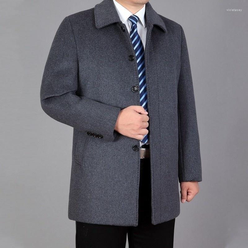 Men's Wool & Blends Thicken Winter Long Woolen Coats Business Casual Mens Lapel Single Breasted Overcoat Large Size 4XL Windbreaker Male Vio, Light gray
Men's Wool & Blends Thicken Winter Long Woolen Coats Business Casual Mens Lapel Single Breasted Overcoat Large Size 4XL Windbreaker Male Vio, Light gray