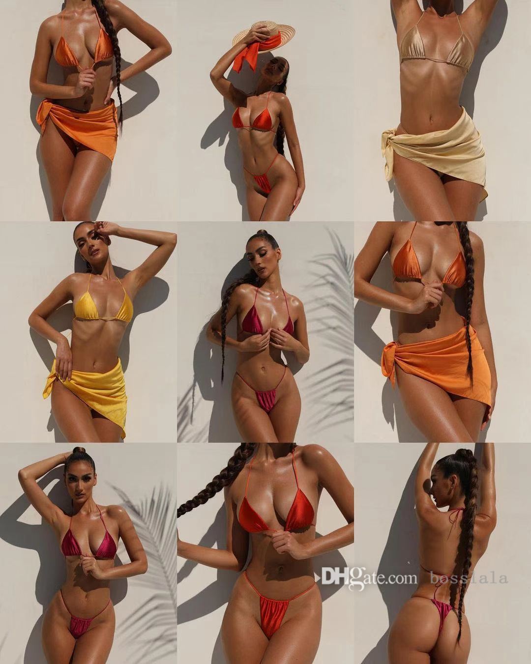 Womens Sexy Bikini Set Lace Up Swimwear Elastic Apron 3 Three Piece Swimsuit 2022 Summer New Product, Purple
Womens Sexy Bikini Set Lace Up Swimwear Elastic Apron 3 Three Piece Swimsuit 2022 Summer New Product, Purple