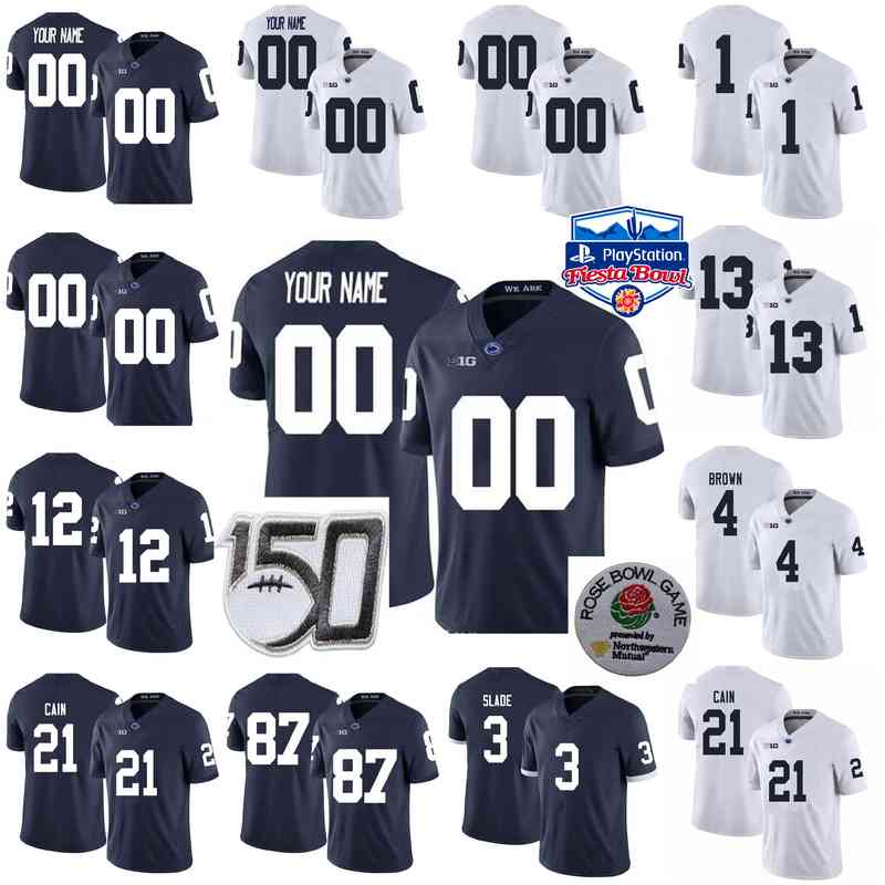 Custom Penn State Nittany Lions Football Jerseys Kids Youth Devyn Ford Jersey Micah Parsons Mac Hippenhammer Jack Ham Franco Harris Stitched, Youth blue name
Custom Penn State Nittany Lions Football Jerseys Kids Youth Devyn Ford Jersey Micah Parsons Mac Hippenhammer Jack Ham Franco Harris Stitched, Youth blue name